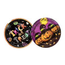 Haloween Themed Plates 10"s, Assorted 